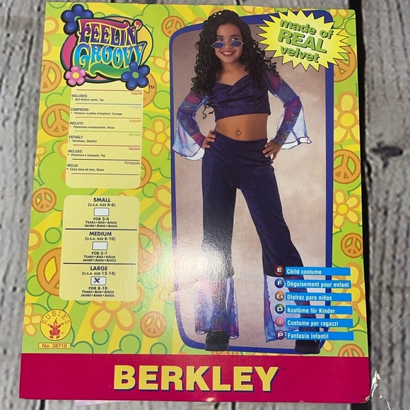 Other - Feelin groovy costume kids 8-10